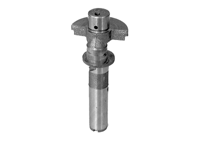 Refrigerator compressor shaft