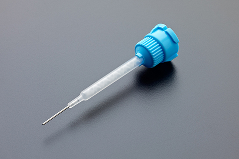 Mixer with needle