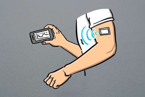 Monitoring patch device