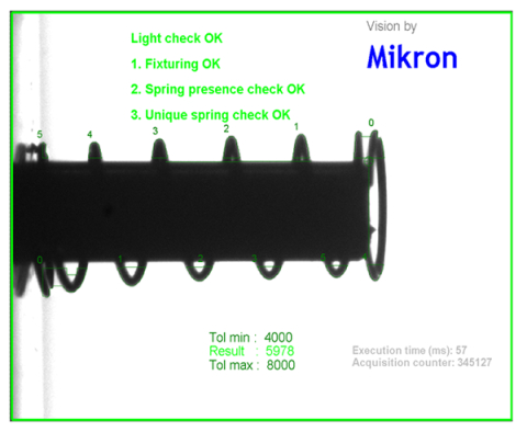 Correct selection of spring in isolator 